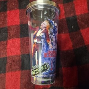 Beetlejuice Graphic Travel Tumbler - Multi-Color